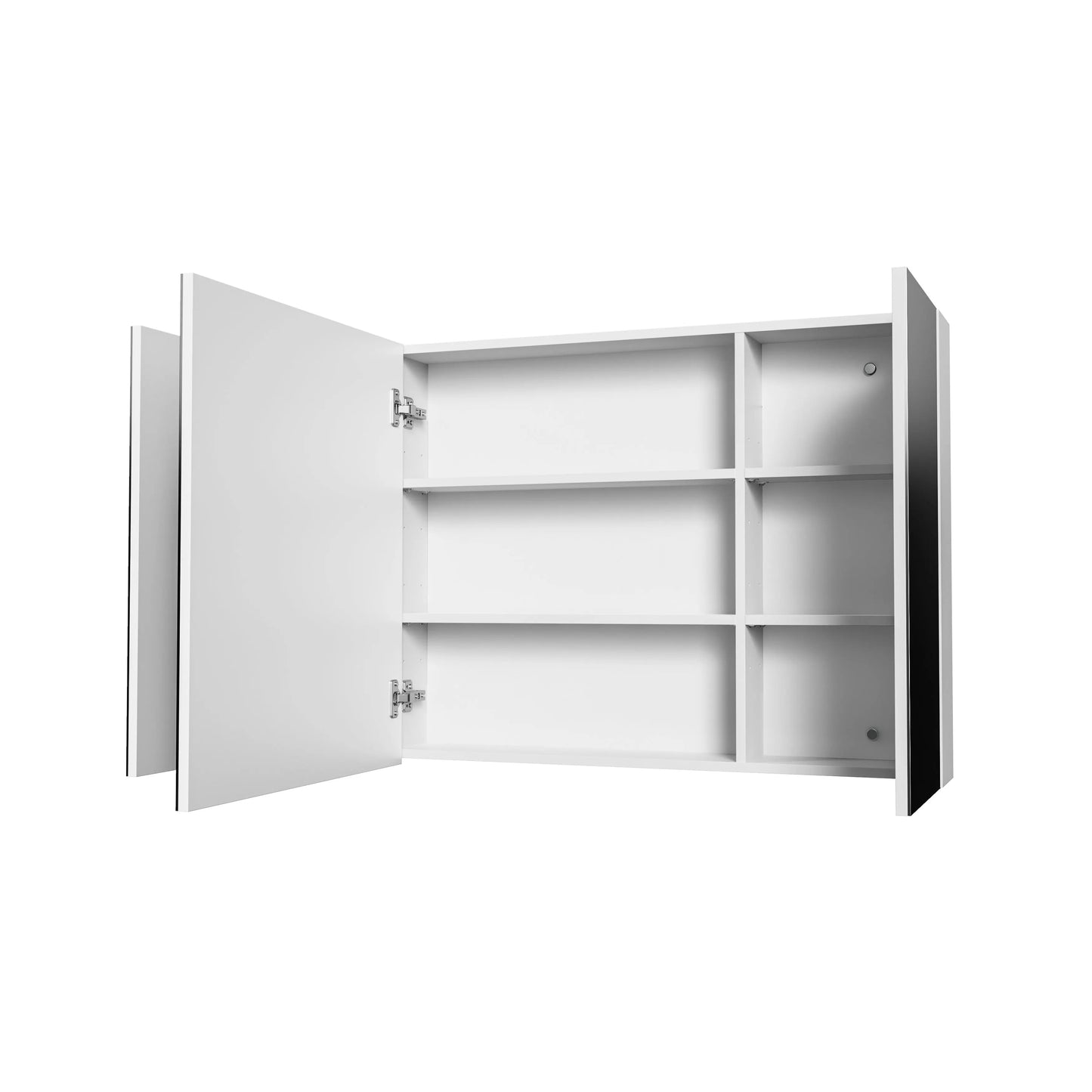 Sanisupreme Hayat spiegelkast 120X70X15cm-Glanzend Wit SaniSupreme