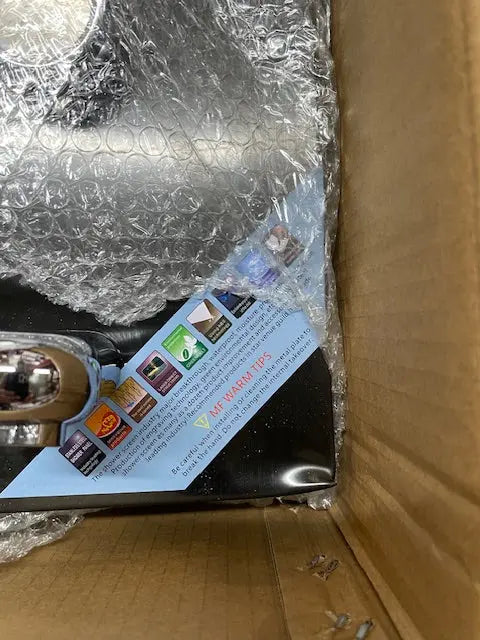 Tweedekans! Douchepaneel Opbouwdouche SaniSupreme® Sardinia LCD Premium mat zwart Sanisupreme