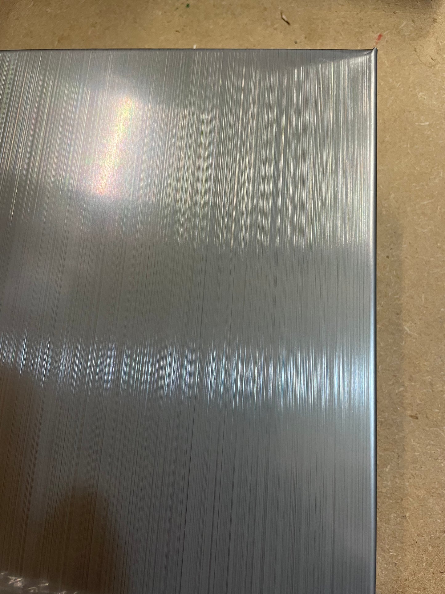 Douchepaneel Opbouwdouche SaniSupreme® Venetië LCD Zilver Geborsteld TK1