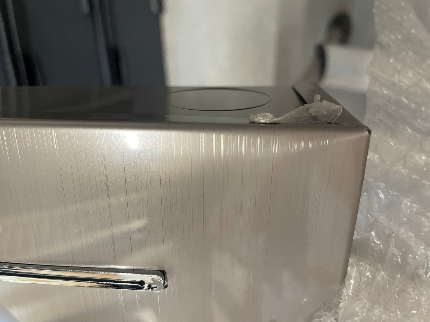 TWEEDEKANS Douchepaneel Opbouwdouche SaniSupreme® Barcelona LCD RVS Brushed