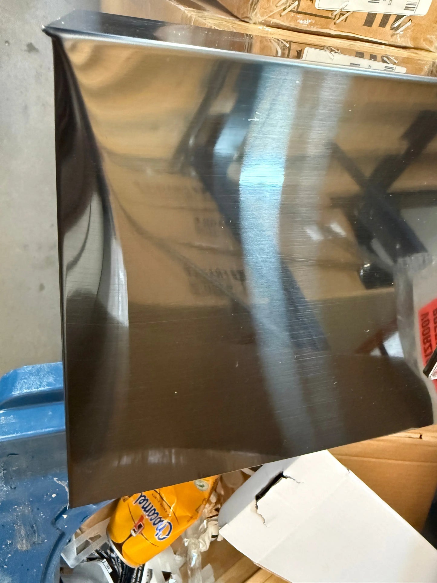 Tweedekans Douchepaneel Opbouwdouche SaniSupreme® Sardinia LCD Premium mat zwart TK2 Sanisupreme