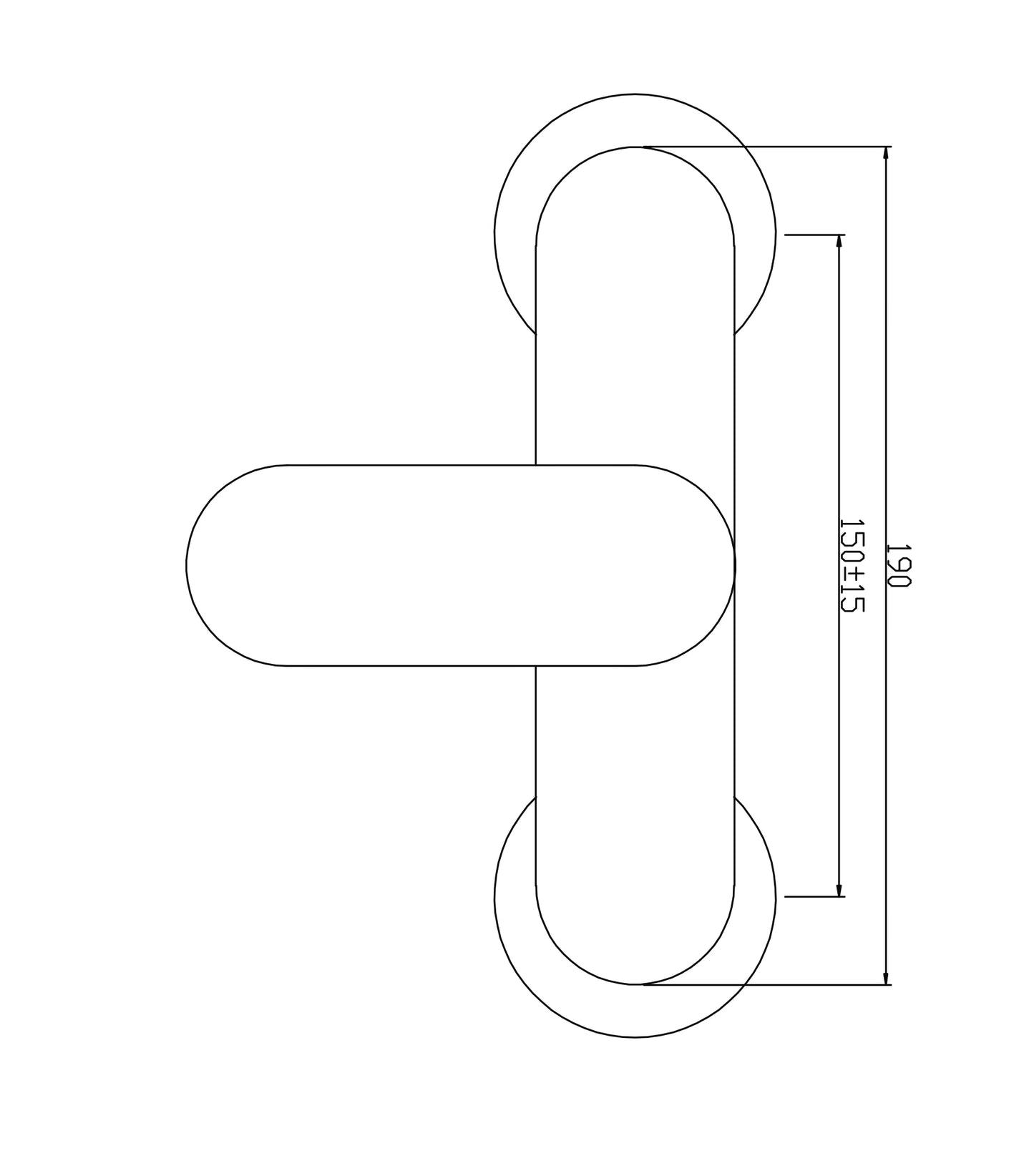 SaniSupreme Lyon opbouw doucheset mengkraan chroom rond 5 inch