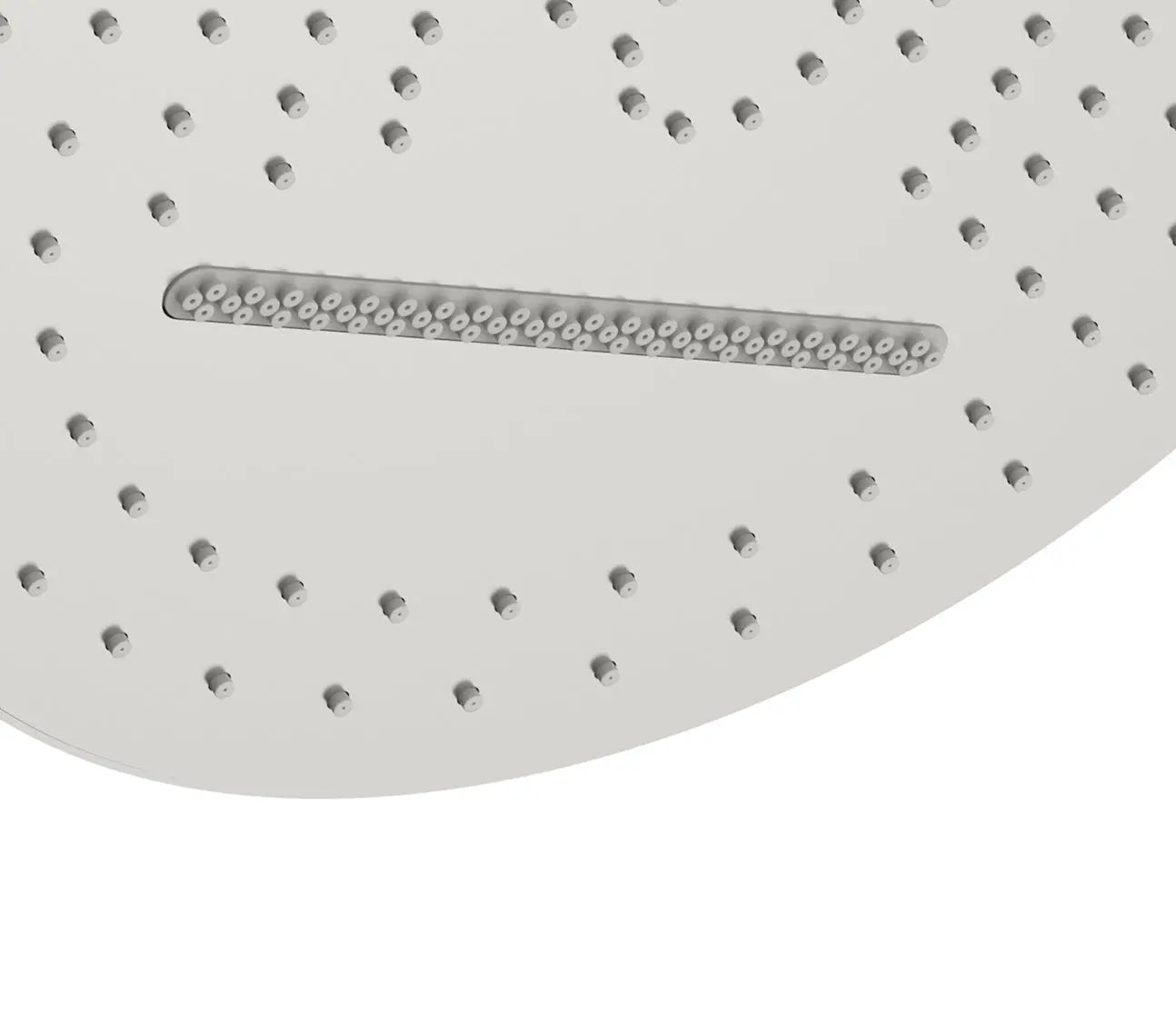 SaniSupreme Hoofdouche - 2 Functies inbouwbox - 32 CM - rvs geborsteld (PVD) Sanisupreme