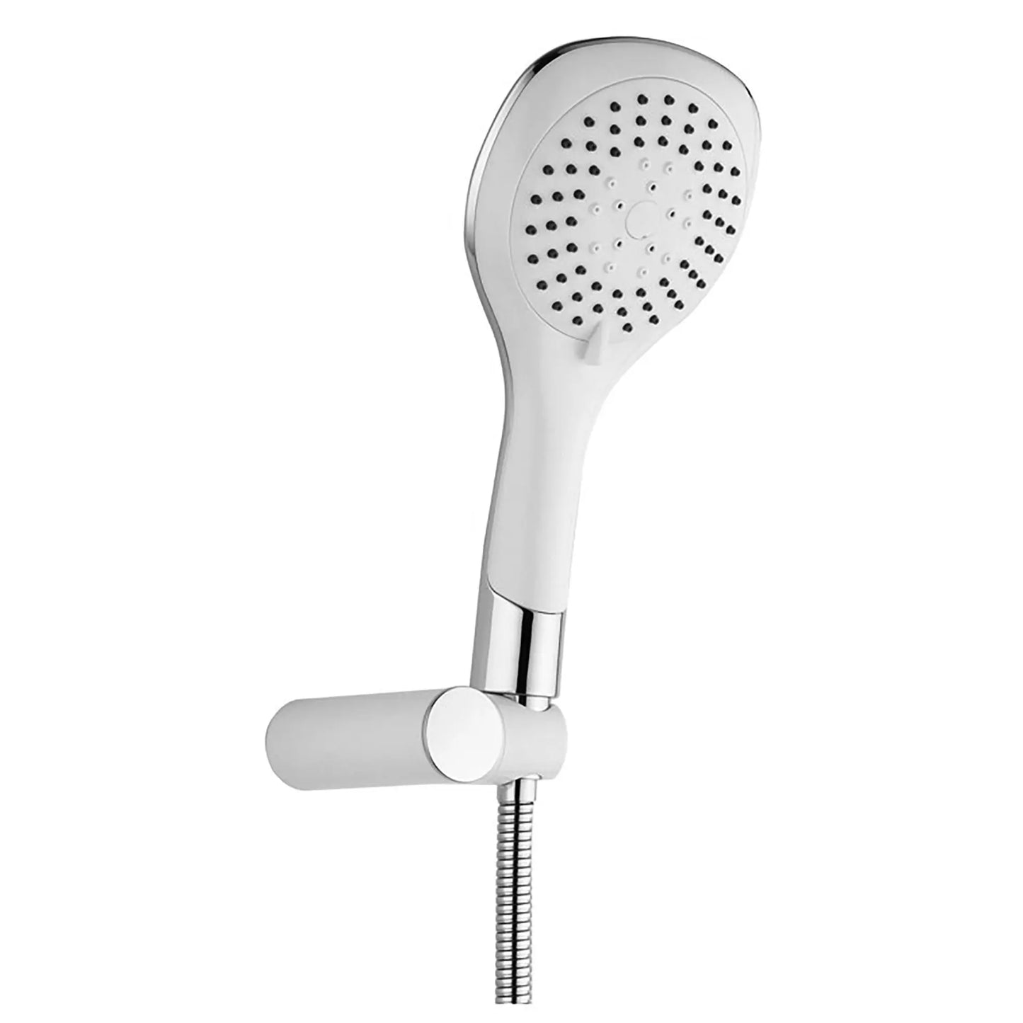 SaniSupreme Bianco waterbesparende Handdouche compleet met houder en slang, met multi - stand functie Wit