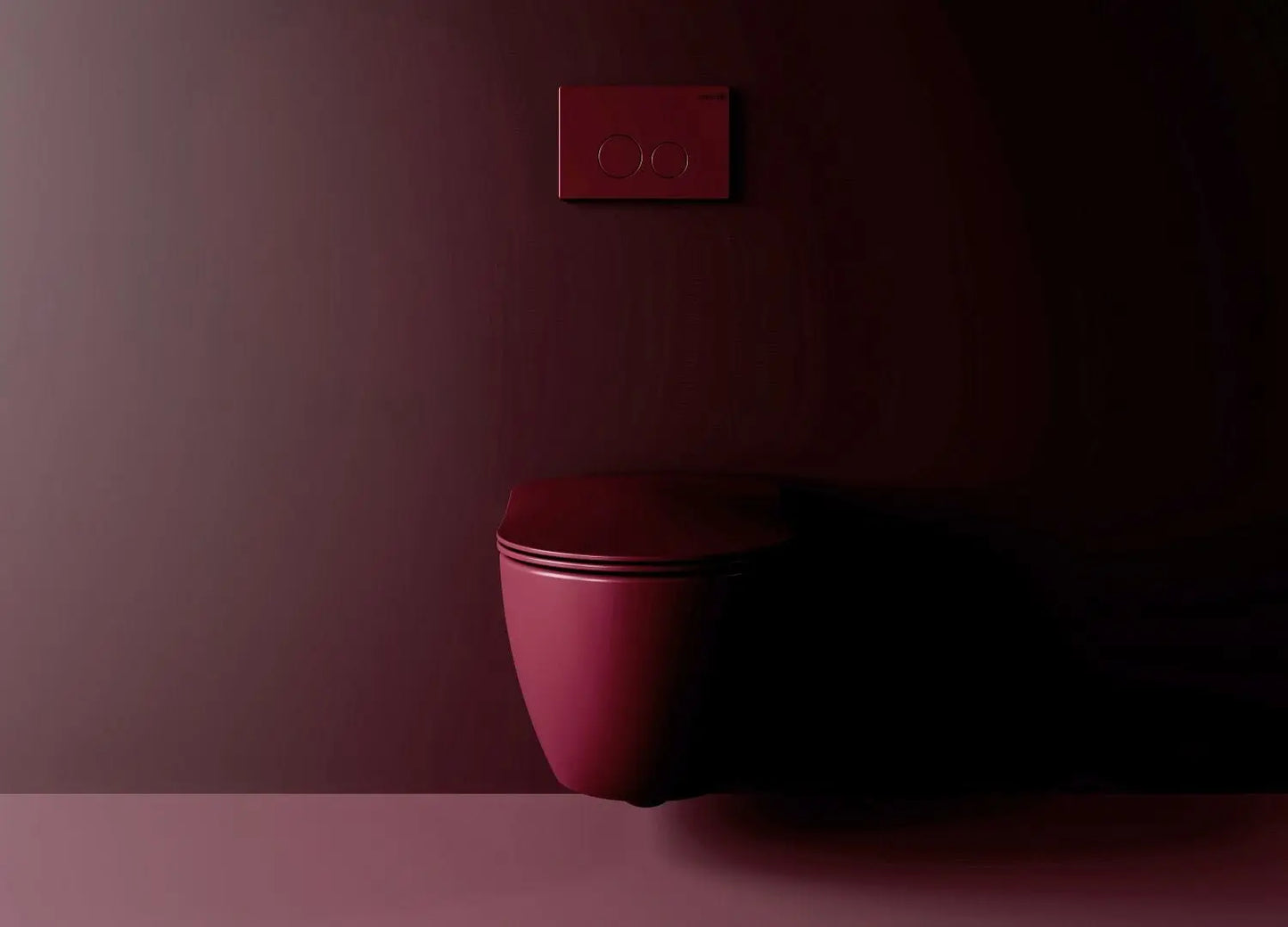 SaniSupreme Creavit 'TERRA' bedieningspaneel Berry