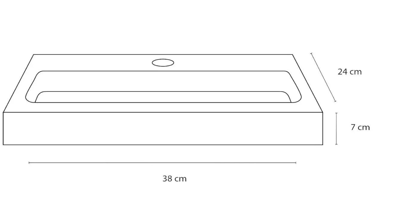 Sanisupreme Flat fonteinset – keramiek – kraan recht mat chroom