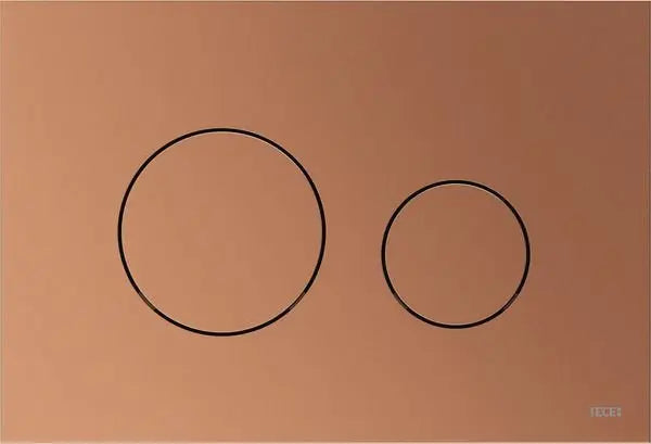 SaniSupreme TECE 'LOOP' bedieningspaneel Geborsteld brons