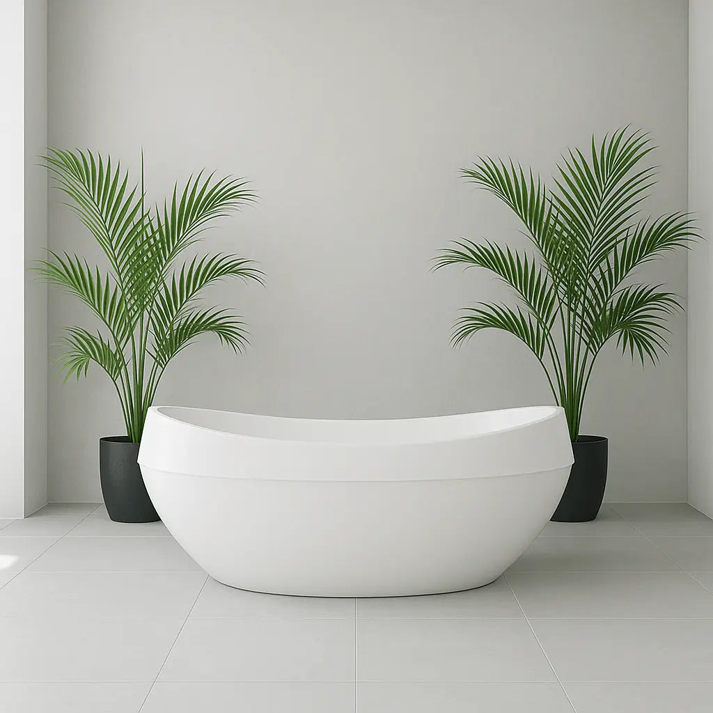 SaniSupreme vrijstaand Bad Adonis AquaTherme Plus 190x96x82 wit