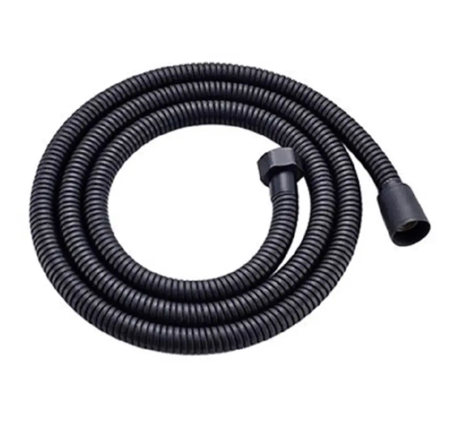 Doucheslang SaniSupreme® mat zwart - 150 cm. lang