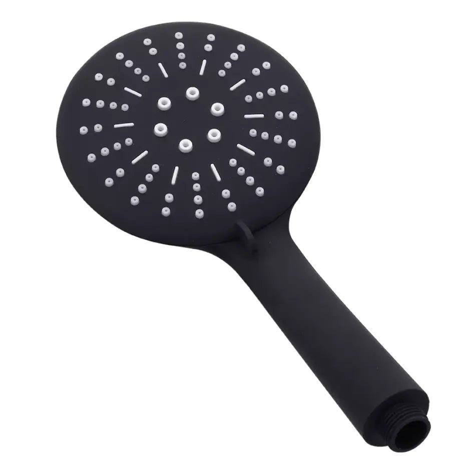 SaniSupreme Brasil handdouche rond zwart ABS 5 inch