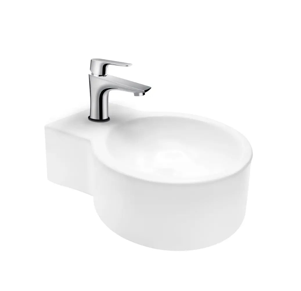 SaniSupreme Creavit ALONI Wastafel keramisch met kraangat 35X28X16 CM