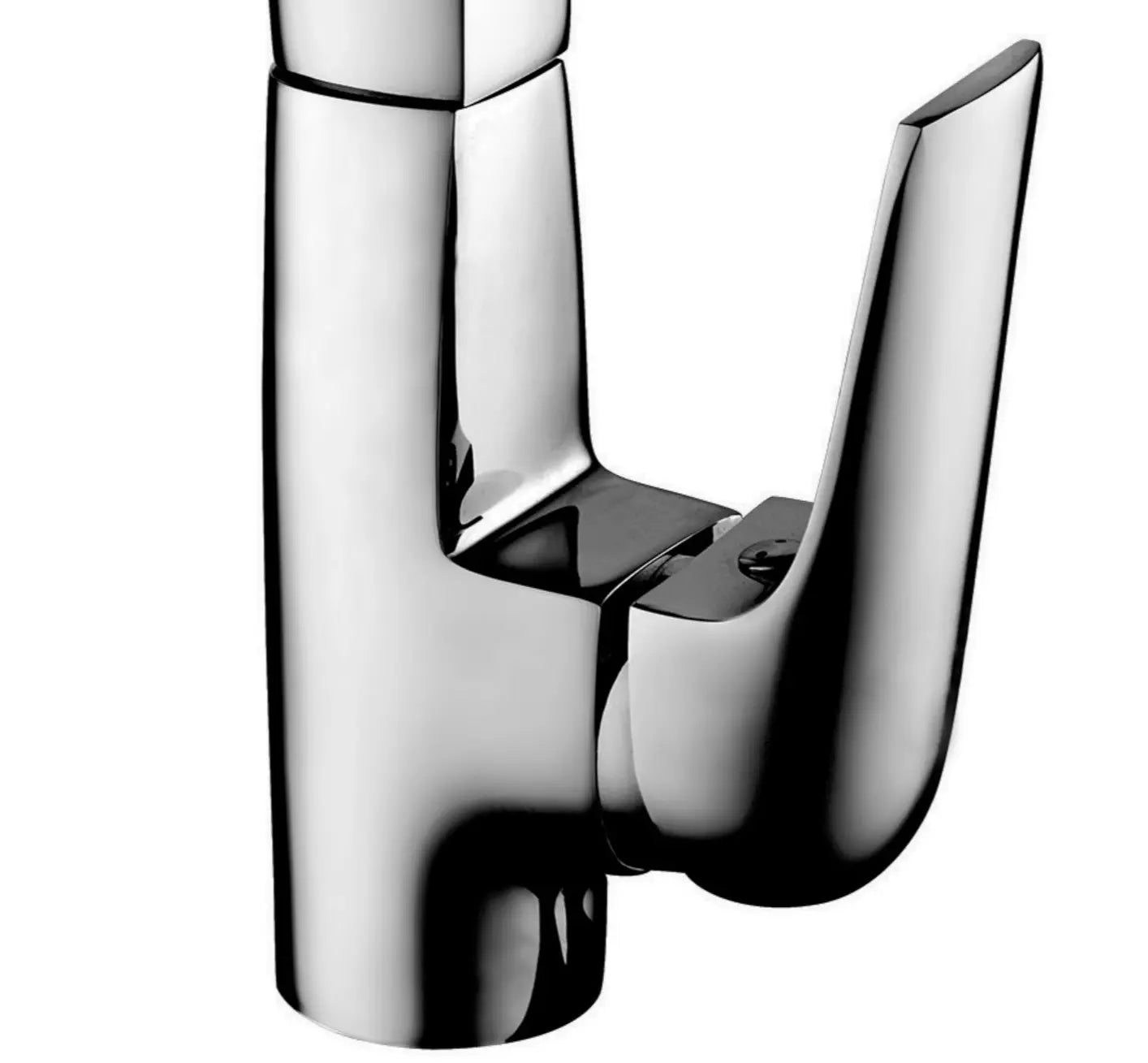 SaniSupreme Keukenmengkraan Waterbesparend Rechthoek Chroom