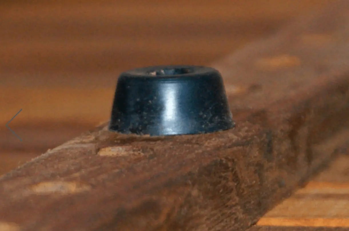 SaniSupreme SuperiorLine Teak badmat 61 x 61 cm. vast model (niet oprolbaar)