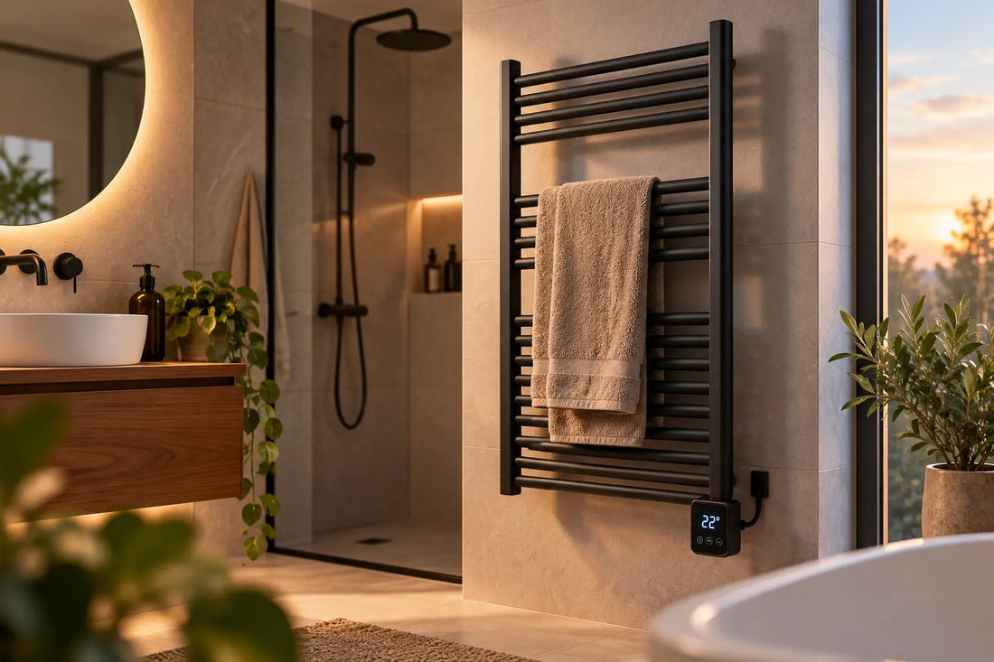 Elektrische radiator in de badkamer: verbruik, kosten en keuzehulp