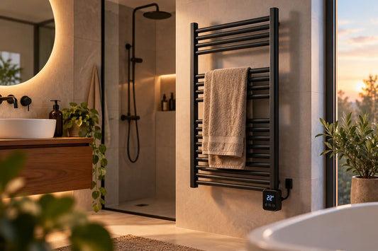 Elektrische radiator in de badkamer: verbruik, kosten en keuzehulp