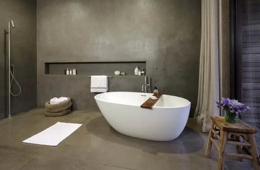Beton Ciré In De Badkamer: Duurzaam Alternatief Voor Tegels - SaniSupreme