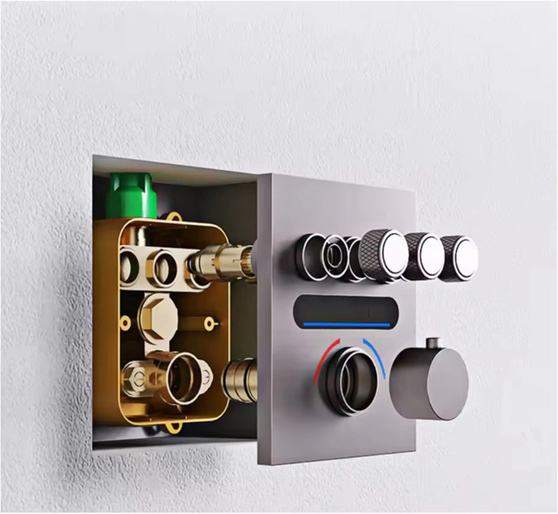 Thermostaat cartridge vervangen van een inbouw-douchemengkraan - SaniSupreme