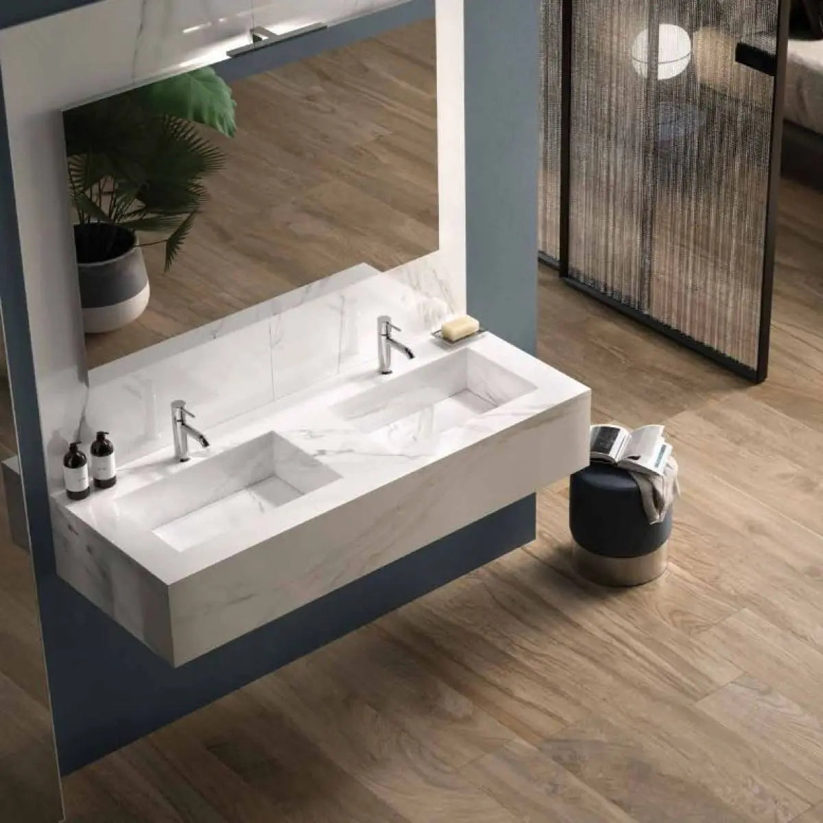 Dubbele wastafels - SaniSupreme