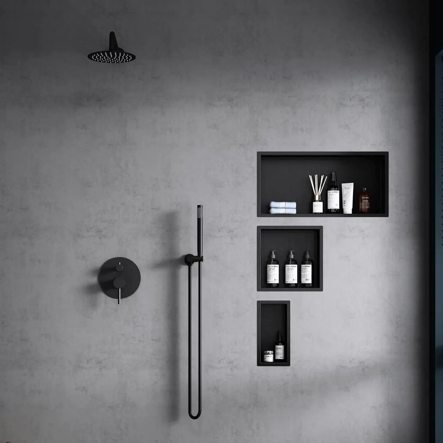 Inbouwnis Douche - SaniSupreme