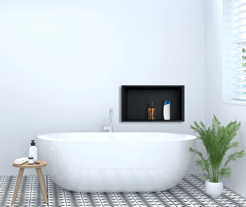 Inbouwnis zwart - SaniSupreme