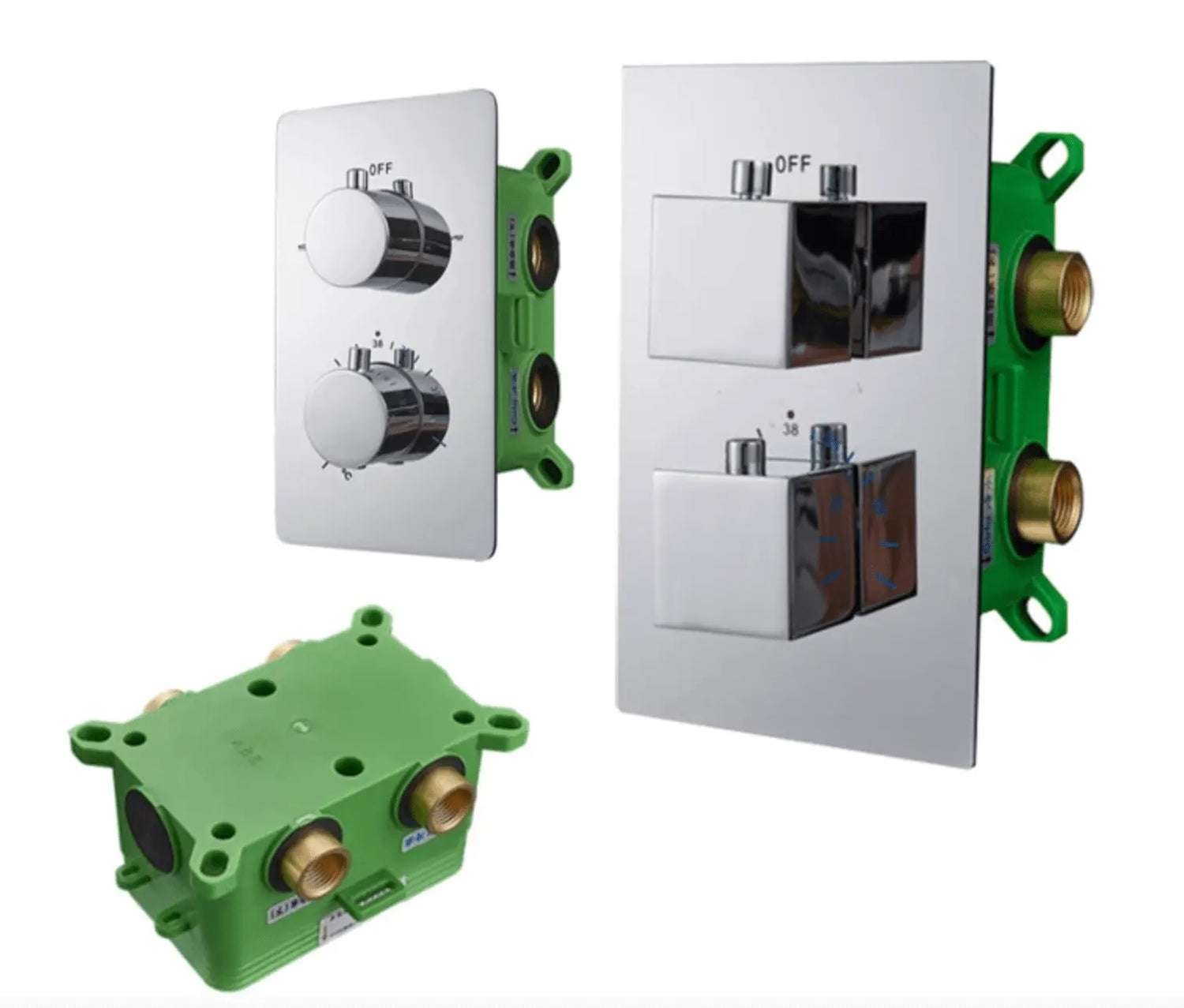 Losse Mengkranen Inbouw & Opbouw Sets - SaniSupreme