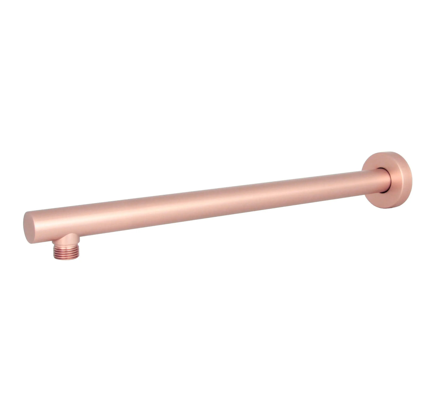 Douchestang muurbeugel Best Design Zenia Line Serie Dinis Rosé mat goud 40 cm SaniSupreme Sanisupreme