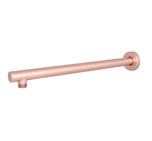 Douchestang muurbeugel Best Design Zenia Line Serie Dinis Rosé mat goud 40 cm SaniSupreme Sanisupreme