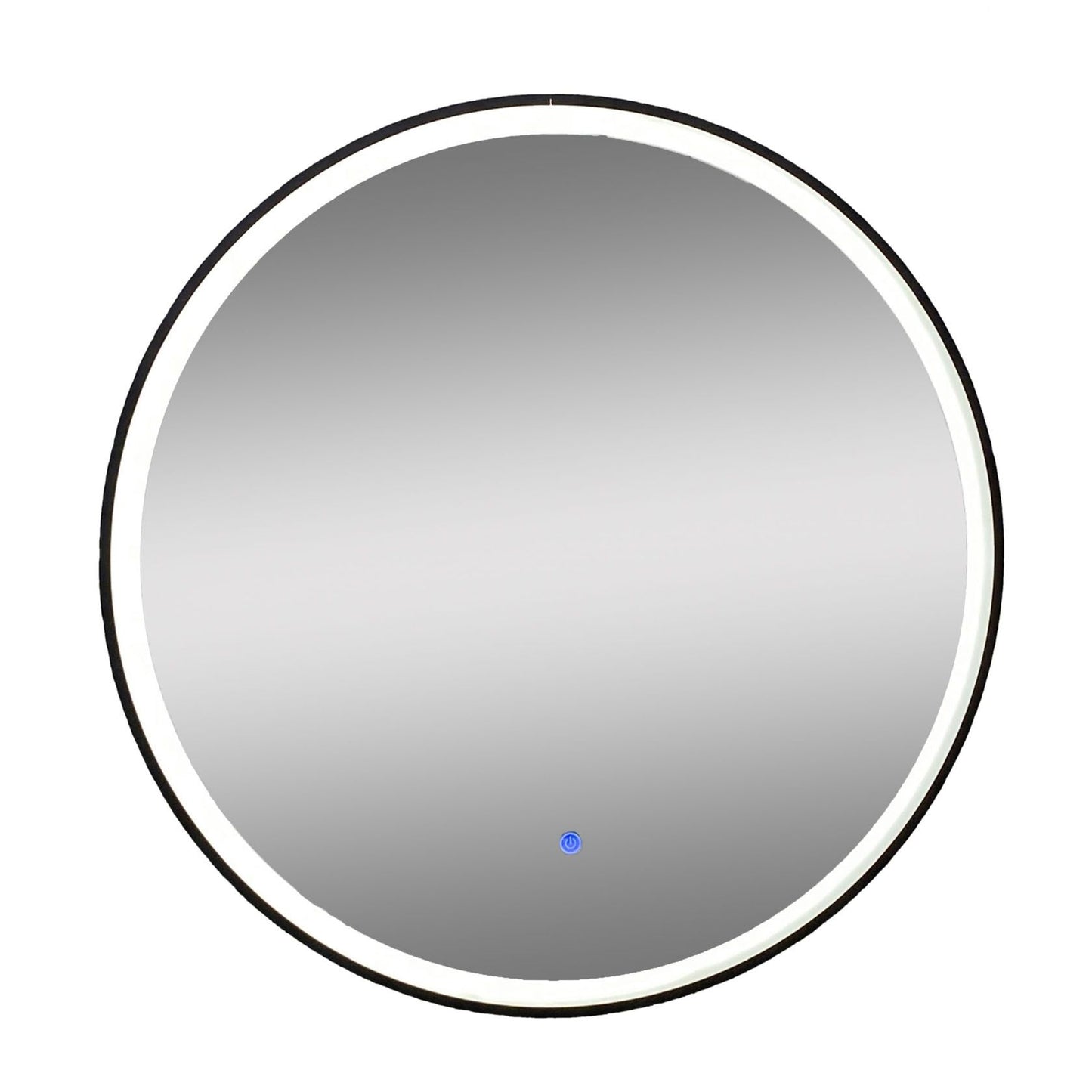 SaniSupreme Fabricio Aqua HighLine bathroom mirror round diameter 50 cm. with LED lighting, heating and touch switch