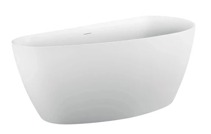 Astra Lunaris Nova Matte vrijstaand bad 170 cm Mat wit