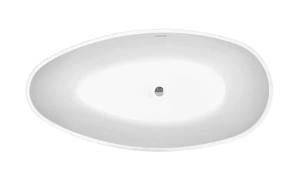 Astrae Valenor 170 cm vrijstaand bad Glans Wit SaniSupreme SaniSupreme