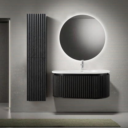 Sanisupreme Kolomkast Badkametekast Agonia Eiken35X160X35 cm omkeerbaar SaniSupreme