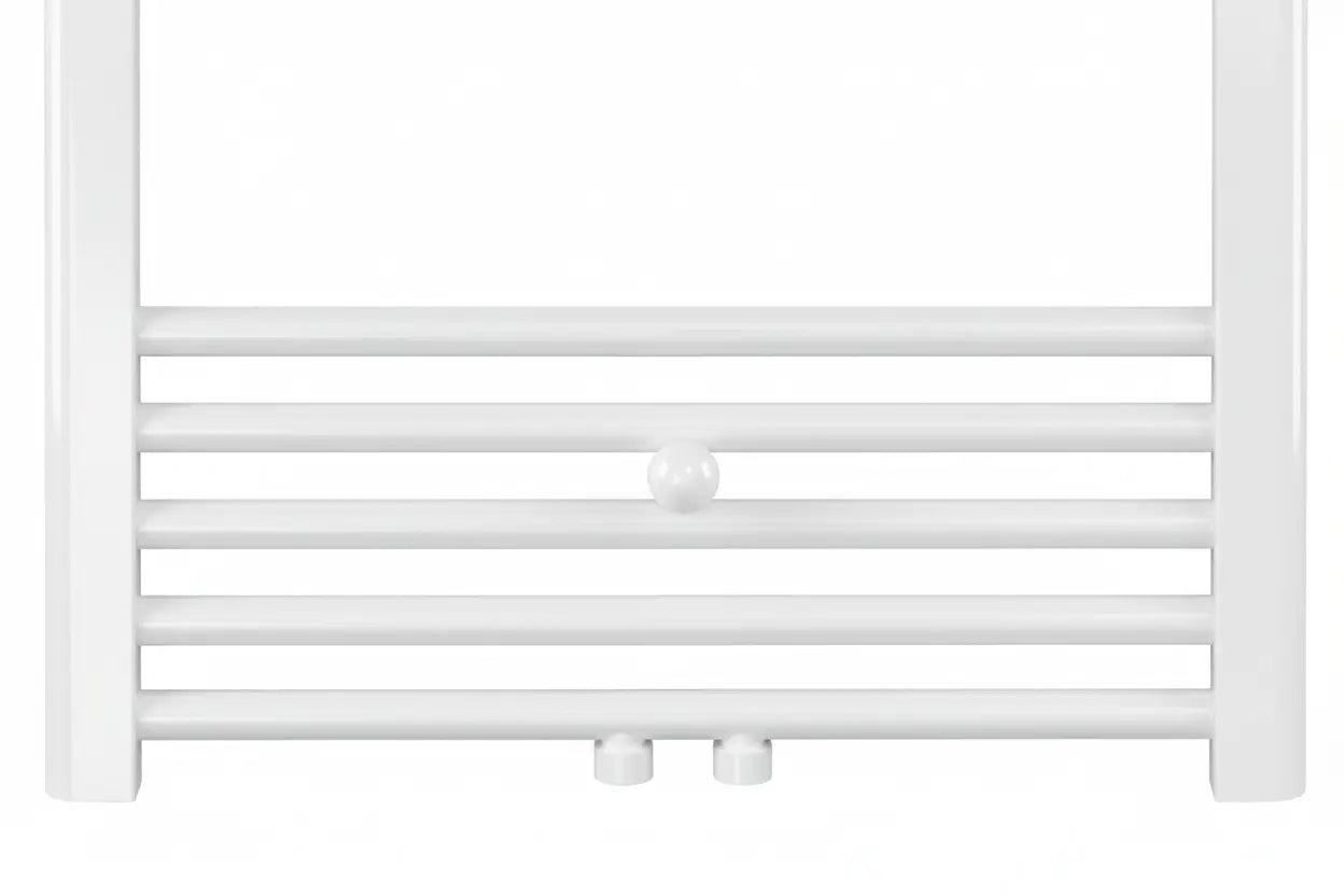Badkamer Elektrische Radiator Handdoekverwarming 160 x 50 Blackline Ceniro Glanzend Wit