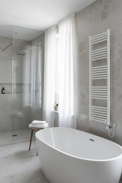 Badkamer Elektrische Radiator Handdoekverwarming 985W - 1700 X 500 SkyLine Wit