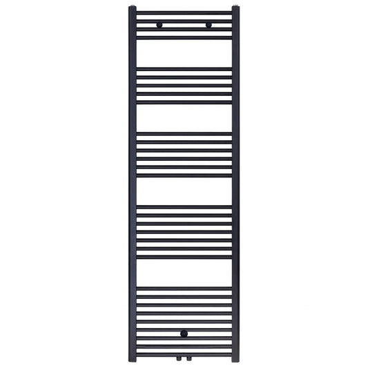 Badkamer Radiator Handdoekverwarming 1800 x 600 944 W Blackline Serano mat zwart