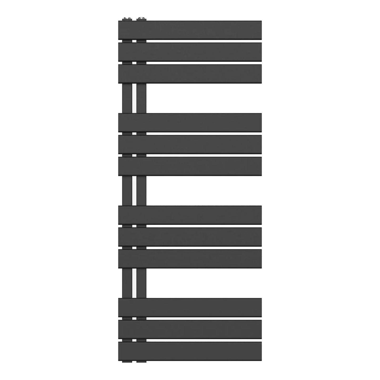 Badkamer Radiator PremiumLine Bravio Handdoekverwarming 1200 x 500 593W Mat Zwart