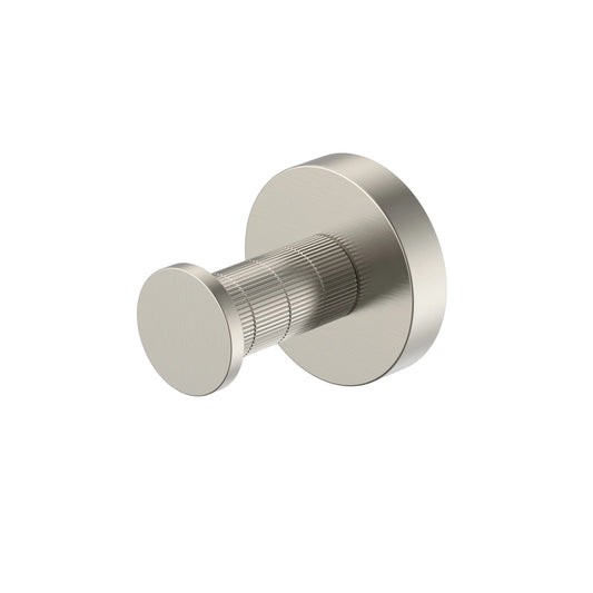 Badkamer Stria Haak Geborsteld RVS SaniSupreme met ribbelstructuur 7,8 cm diep