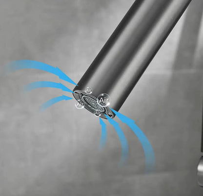 Vrijstaande Badkraan SaniSupreme AquaFlow® met handdouche Gunmetal Sanisupreme