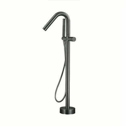 Vrijstaande Badkraan SaniSupreme AquaFlow® met handdouche Gunmetal Sanisupreme