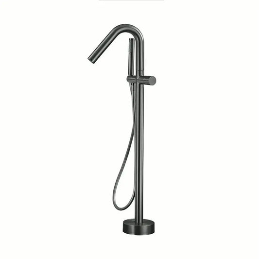 Vrijstaande Badkraan SaniSupreme AquaFlow® met handdouche Gunmetal Sanisupreme