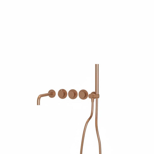 Badmengkraan Best Design Zenia Line Viana Thermostatisch inbouw Desert Brown SaniSupreme