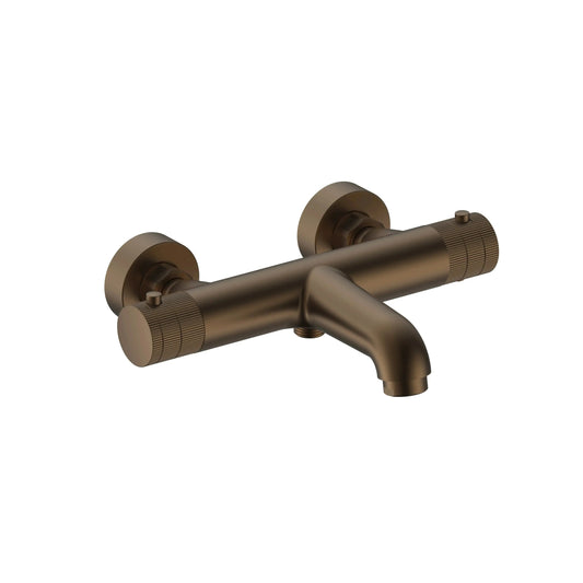 Badmengkraan Thermostatisch opbouw Veloria Line Eucalyptus met Bruin Brons SaniSupreme