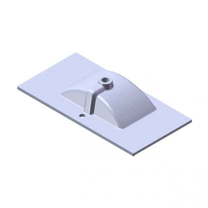 Badmeubelset Abruzzo wastafel en spiegelkast 90 cm Grijs SaniSupreme Sanisupreme