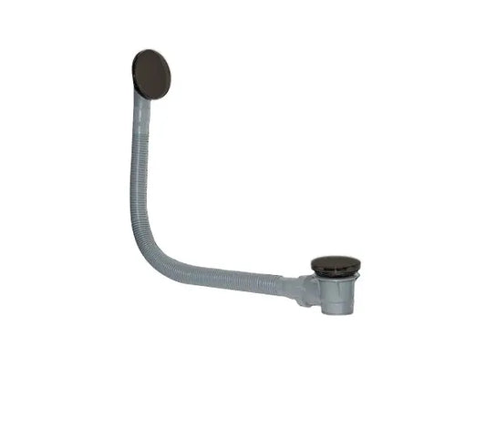 Badsifon Vazia Moya met overloop combinatie voor baden gunmetal Ø40 MM SaniSupreme