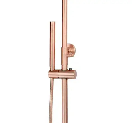 Best Design HighLine Series Lyon thermostatische opbouw regendouche 20 cm Rosé goud Sanisupreme