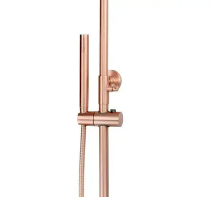 Best Design HighLine Series Lyon thermostatische opbouw regendouche 20 cm Rosé goud Sanisupreme
