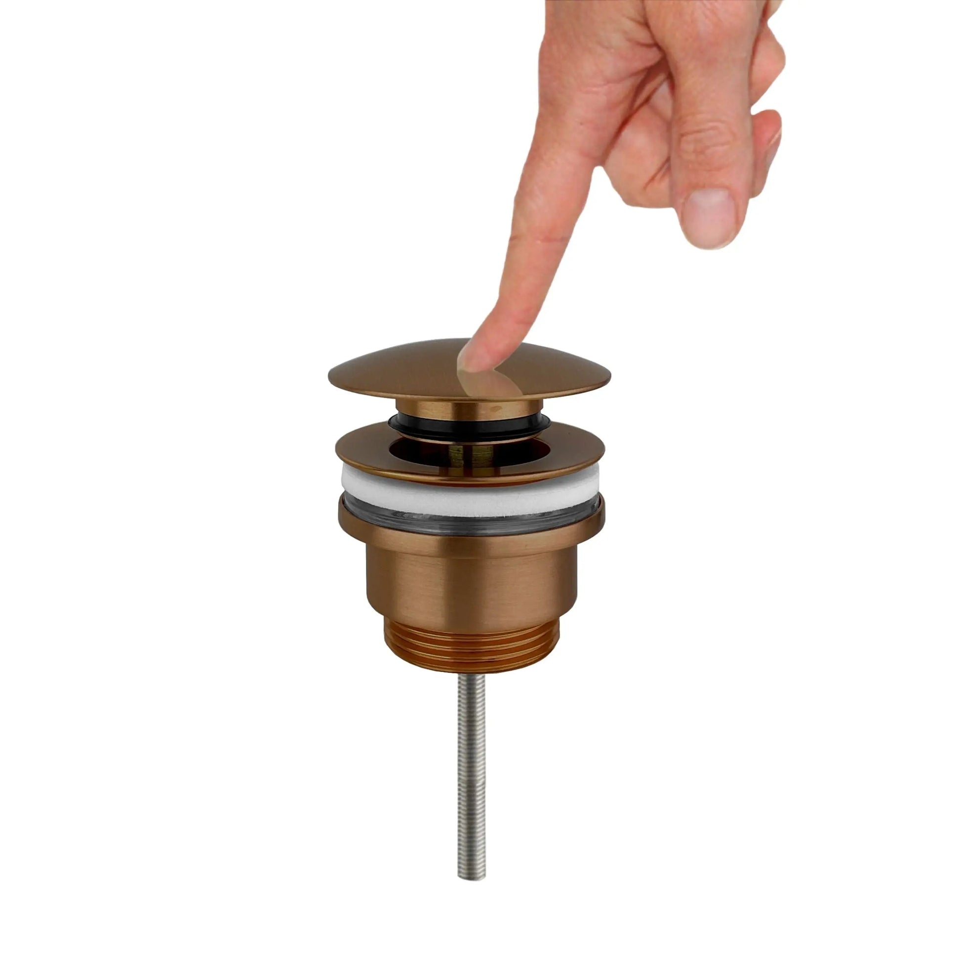 Best Design HighLine Series Bellavaro Aquiro clic-waste 4 cm Brons