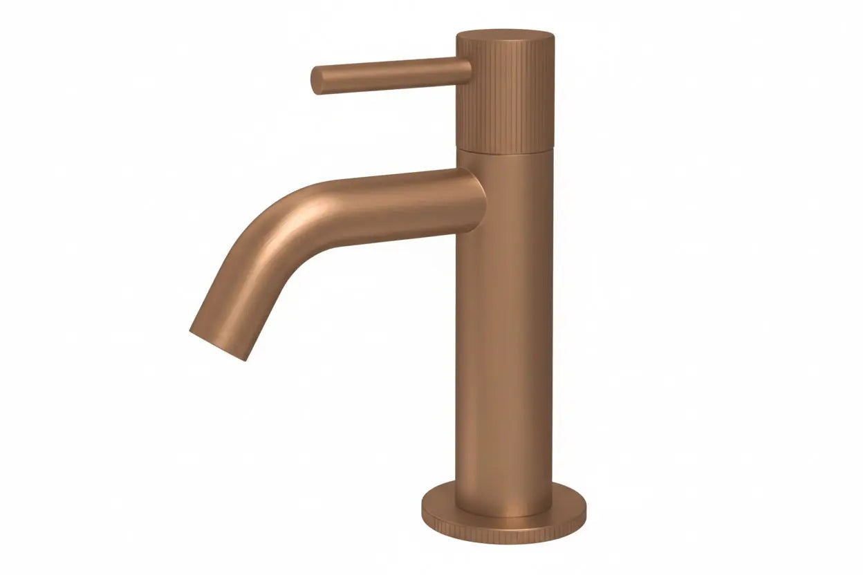 Best Design HighLine Series Bellavaro Aquiro toiletkraan 14,5 cm Bruin