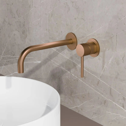 Best Design HighLine Series Bellavaro Flowaro inbouw wastafelmengkraan Bruin