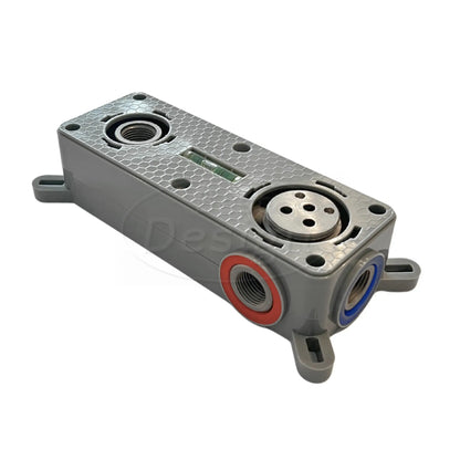 Best Design HighLine Series Bellavaro Flowaro inbouw wastafelmengkraan Bruin