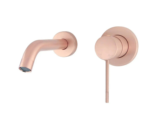 Best Design HighLine Series Lyon Aurelle inbouw wandmengkraan 20 cm cm Rosé mat goud Sanisupreme